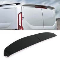 Ford Transit Custom 2012-2022 Gloss Black Rear Spoiler Barn Door Style