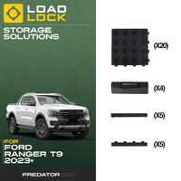Ford Ranger T9 2023+ LoadLock Full Truck Bed Base Kit