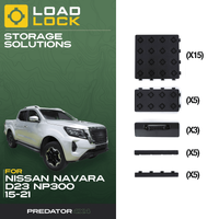 Nissan Navara D23 NP300 2015-2021 LoadLock Full Truck Bed Base Kit