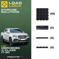 Mercedes X-Class 2017-2020 LoadLock Full Truck Bed Base Kit