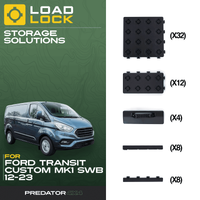 Ford Transit Custom MK1 SWB/LWB 2012-2023 LoadLock Full Load Bed Base Kit