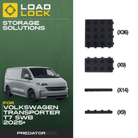 Volkswagen Transporter T7 SWB/LWB 2025+ LoadLock Full Load Bed Base Kit