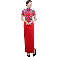 Oriental Qipao Cheongsam Chinese Dress -31FUH80SJ-1