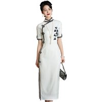 Oriental Qipao Cheongsam Chinese Dress -584HPMJ4W