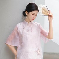 Oriental Chinese Shirt Blouse Costume -8S46DF9Q9