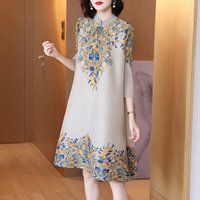 Oriental Qipao Cheongsam Chinese Dress -VSA33HSYY-2