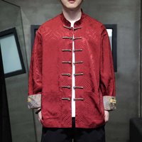 Chinese Coat Jacket Kung Fu Costume -Z0FBYF3UN-1