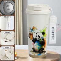 Lovely Panda Print Insulated Travel Mug - 2E 520ml