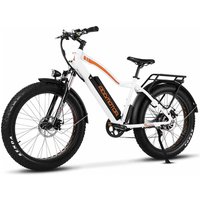 M-550 P7 Electric Fat Bike Pearl white