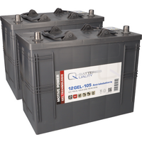 Ersatzakku 24V Arbeitsbühne Kärcher 105 Ah, kompatibel zu GF 12 105V, 5SHP-Gel