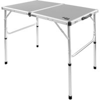 Mesa plegable camping adaptable en 2 alturas