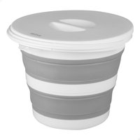 Cubo plegable multiusos 5 litros con tapa