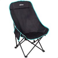 Silla plegable camping 55x45x90 cm con bolsa transporte