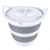 Cubo plegable multiusos 17 litros con tapa