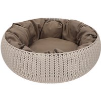 Curver cama para mascotas con cojín acolchado