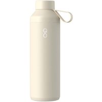 Corporate Gift Insulated Water Bottle Ocean Bottle Peak – sandstone – with laser engraving 710ml triple-walled bpa-free recycled metal