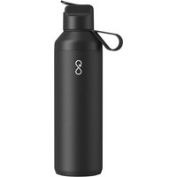 Branded Merchandise Insulated Water Bottle Ocean Bottle Peak GO – matt black – with laser engraving 710ml triple-walled recycled
