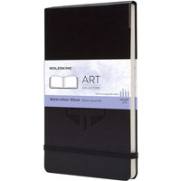 Branded Merchandise Hard Cover Notebook Moleskine – solid black – with 48h express logo print 13x21cm 72 pages corporate note book