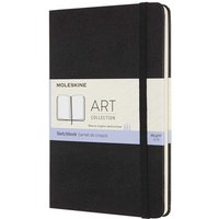 Branded Merchandise Hard Cover Notebook Moleskine – solid black – with 48h express foil blocked logo corporate note book