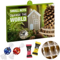 Corporate Christmas Gift Premium Advent Calendar with Custom Logo Print – 100% Recyclable Paper – Chocolate Selection for Business