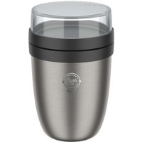 Branded Merchandise Insulated Lunch Pot Mepal Ellipse 2.0 – solid black – with 48h express logo print 500ml 200ml food container