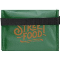 Promotional Merchandise Spectrum 6-can Cooler Bag with Express Logo Print – GRS Recycled – Green – Insulated Lunch Box for Business