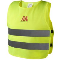 Custom Workwear Hi Vis Vest – neon yellow – with custom logo print 5cm reflective tape high visibility safety vest for construction
