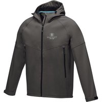 Corporate Gift Jacket Coltan – storm grey – 48h express logo embroidery 8000mm waterproof 2000g/m² breathable for company uniforms