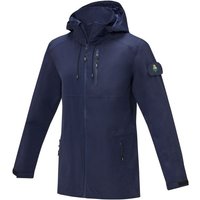 Corporate Gift Jacket Kai – navy – 48h express embroidery 130gsm GRS nylon breathable waterproof for company uniforms & staff branding