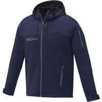 Corporate Gift Jacket Match – navy – with 48h express logo embroidery 3000mm waterproof breathable weatherproof outerwear for professional company uniforms