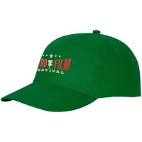 Corporate Gift Baseball Cap Feniks – fern green – with 48h express embroidery 58cm 175gsm cotton twill custom headwear staff gear