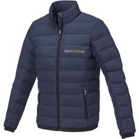 Corporate Gift Jacket Macin – navy – with 48h express logo embroidery, GRS/RDS recycled down, waterproof outerwear for staff branding