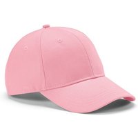 Branded Merchandise Baseball Cap Darrell – pink – with custom logo embroidery 280gsm recycled cotton 6 panel corporate headwear