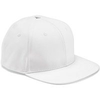Branded Merchandise Baseball Cap Cornell – white – with custom logo embroidery 280gsm recycled cotton adjustable snap headwear