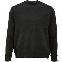 Branded Merchandise Jumper Capri – solid black – custom embroidered 300gsm 100% organic cotton branded casual wear for staff branding