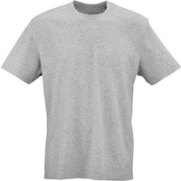 Branded Merchandise Maya Jersey T-shirt with Embroidered Logo – 180gsm Organic Cotton Size L – Heather grey – Apparel for Marketing