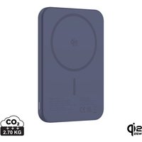 Corporate Gift Power Bank Urban Vitamin Pomona – blue – with custom logo print 5000mAh 25W recycled aluminium custom tech accessory