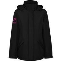Branded Merchandise Jacket America 3XL – solid black – with 48h express logo embroidery, waterproof, for company uniforms