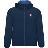 Corporate Gift Jacket Siberia – navy blue – with 48h express logo embroidery, 2-layer waterproof, wind-proof for company uniforms
