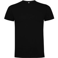 Branded Merchandise Dogo Premium T-Shirt with Express Logo Print – M – 100% Cotton – Solid black – Apparel for Corporate Team Events