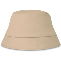 Branded Merchandise Baseball Cap – beige – with custom logo embroidery 160 gr/m² one size cotton headwear for corporate events