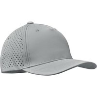 Promotional Merchandise 5 Panel Baseball Cap with Custom Logo Print โ Quick Dry โ Grey โ Performance Headwear for Corporate Events