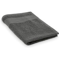Promotional Merchandise Cotton Guest Towel with Embroidered Logo – 30x50 cm – Grey – Soft Absorbent Hand Linen for Business Hotels