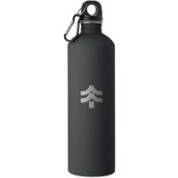 Branded Merchandise Single Wall Bottle 750ml with Custom Logo Print – Leakproof – Black – Stainless Steel Vessel for Corporate Events