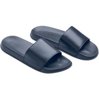 Promotional Merchandise Anti-slip EVA Sliders with Custom Logo Print – Size 36-37 – Navy Blue – Beach Footwear for Corporate Events