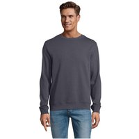 Branded Merchandise Jumper SOL'S Comet – deep charcoal grey – custom embroidered 280g 80% organic cotton for professional uniforms