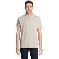 Corporate Gift Polo Shirt SOL'S PULSE – linen – with custom logo print 100% ringspun combed cotton for professional uniforms