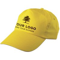 Corporate Gift Baseball Cap Lisa – blue – with custom logo embroidery one size fits most breathable cotton twill headwear