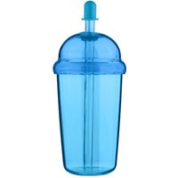 Corporate Gift Glow Travel Mug with Custom Logo Print – 500ml Leakproof – Light Blue – Reusable Drinkware for Employee Onboarding