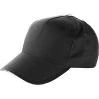 Branded Merchandise Baseball Cap Beau – black – with custom logo embroidery one size fits most 100% cotton headwear for staff